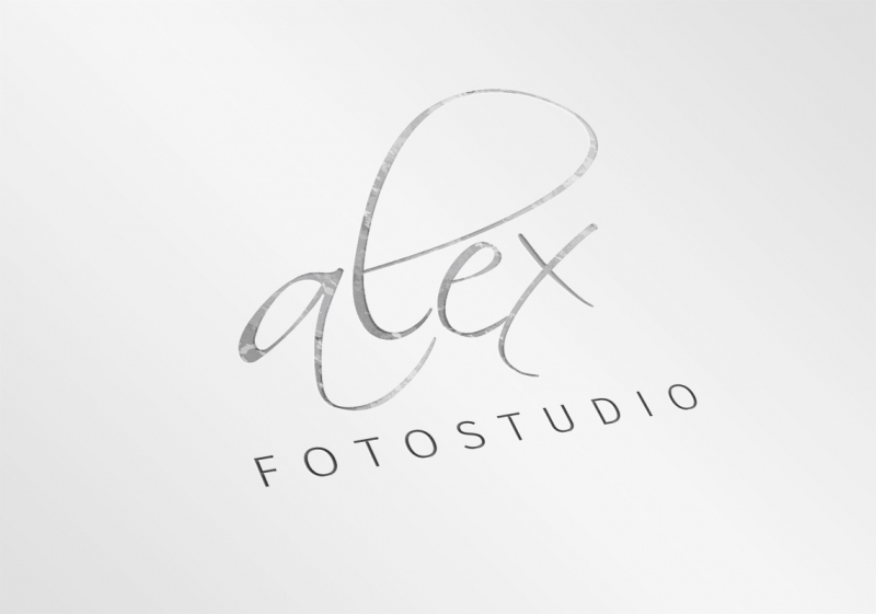 Logo Gestaltung für Alex Fotostudio